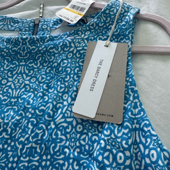 Tommy Bahama Blue Patterned Dress - Picture 6 of 8